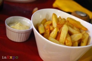 belgian fries ristorante del Belgio in Expo