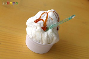 il gelato di Massimo Conti per il padiglione di Israele in Expo, vaniglia israeliana e yogurt israeliano