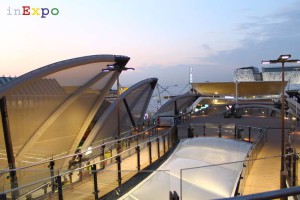 Messico terrazze ristorante e locali all'aperto in Expo
