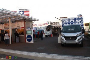 Food Truck Nation USA Pavilion in Expo