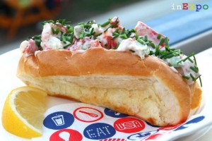 Lobster roll Food Truck Nation USA Pavilion in Expo