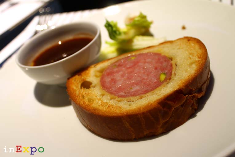 salsiccione in crosta Café des Chefs