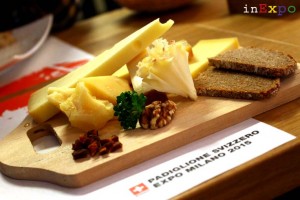 degustazione di formaggi Tour de Suisse ristorante svizzero in Expo
